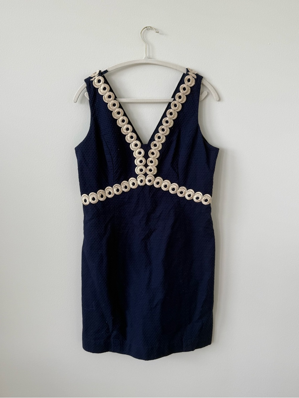 Lilly Pulitzer Navy Midi Dress